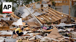 Tennessee tornado survivor says it felt like '10 trains going down the road at one time'