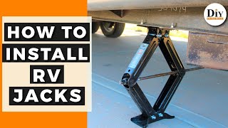 How To Install RV Scissor Jacks  Where to buy RV Jacks