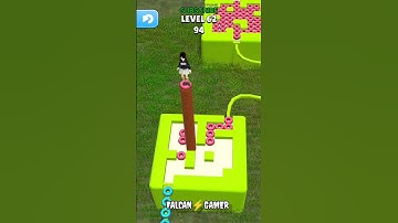 🔥 Stacky Dash 👀 Level 62 Android⚡IOS #stackydash #gameplay #shorts