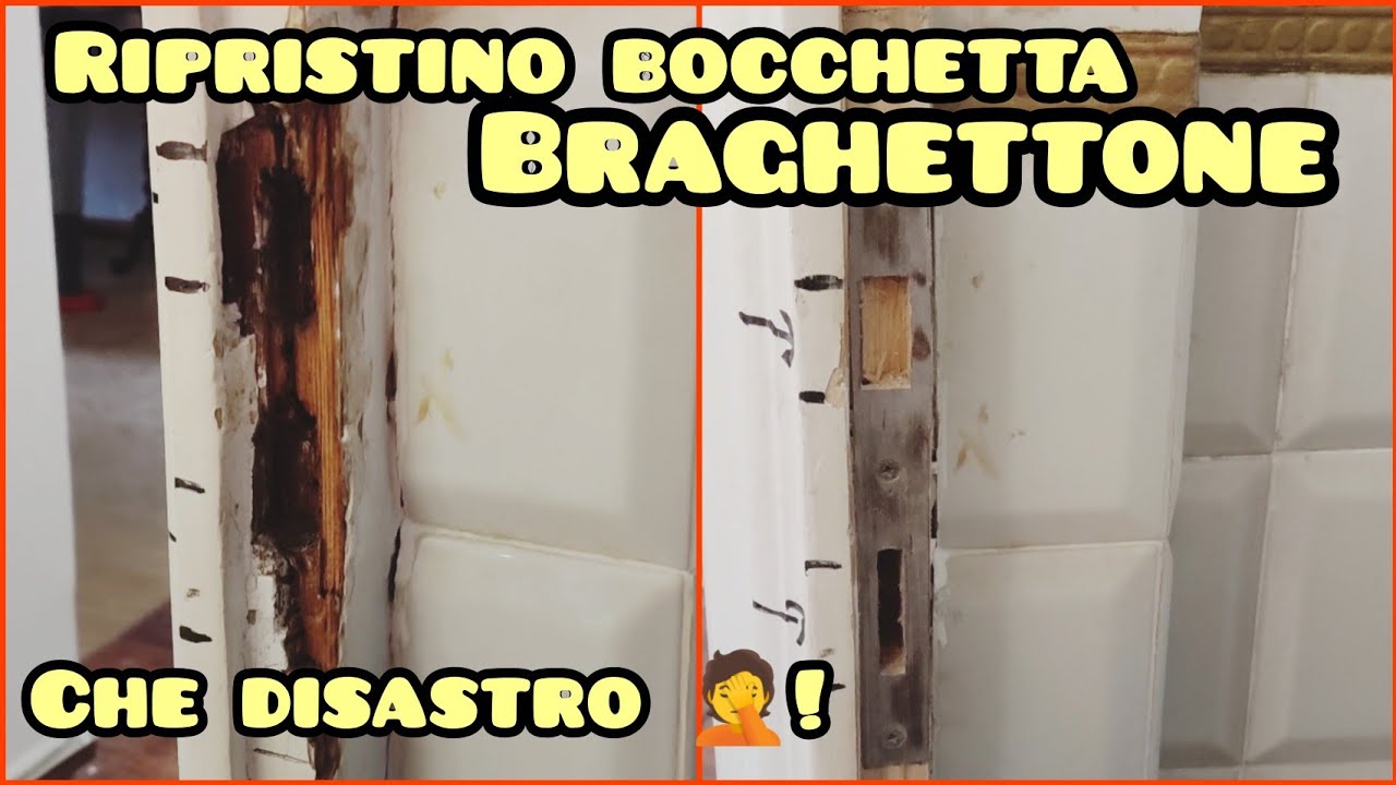 Come ripristinare una bocchetta di un braghettone 