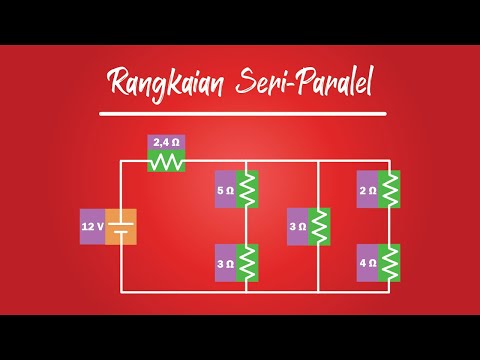 CARA MENGHITUNG KUAT ARUS DAN TEGANGAN LISTRIK UNTUK RESISTOR PADA RANGKAIAN SERI-PARALEL