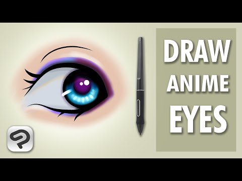 Draw Anime Eyes Easily in Clip Studio Paint!