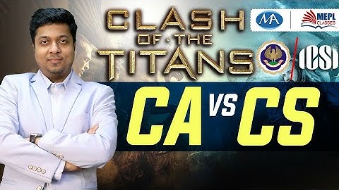 CA Vs CS | Mohit Agarwal