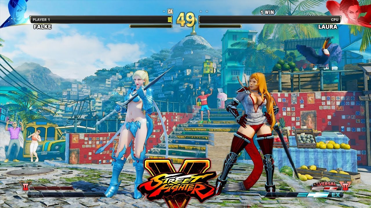 Street Fighter V AE Falke vs Laura PC Mod