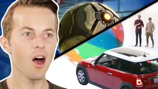 the try guys play rocket league