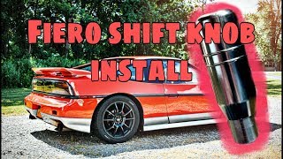 How to Install an Automatic Shift Knob on a Pontiac Fiero