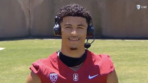 Wideout Michael Wilson is grateful for the security that comes with a Stanford degree
