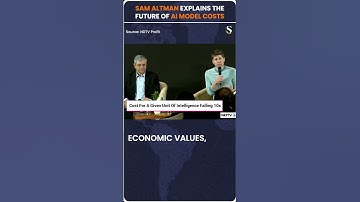 "Will AI Training Costs Decrease? OpenAI CEO Sam Altman Answers"