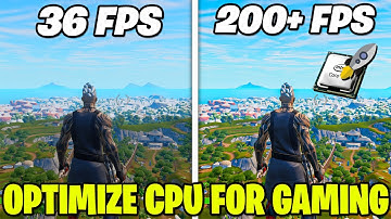 How To Optimize CPU/Processor For Gaming 🔧 Fix FPS Drops & MAX FPS (2021)
