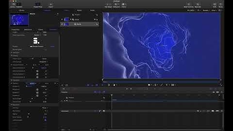 Storm Tunnel Apple Motion Tutorial