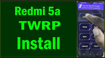 Twrp Install Redmi 5a - How to Install TWRP on Redmi 5a - Redmi 5a TWRP install - ATfE Tech