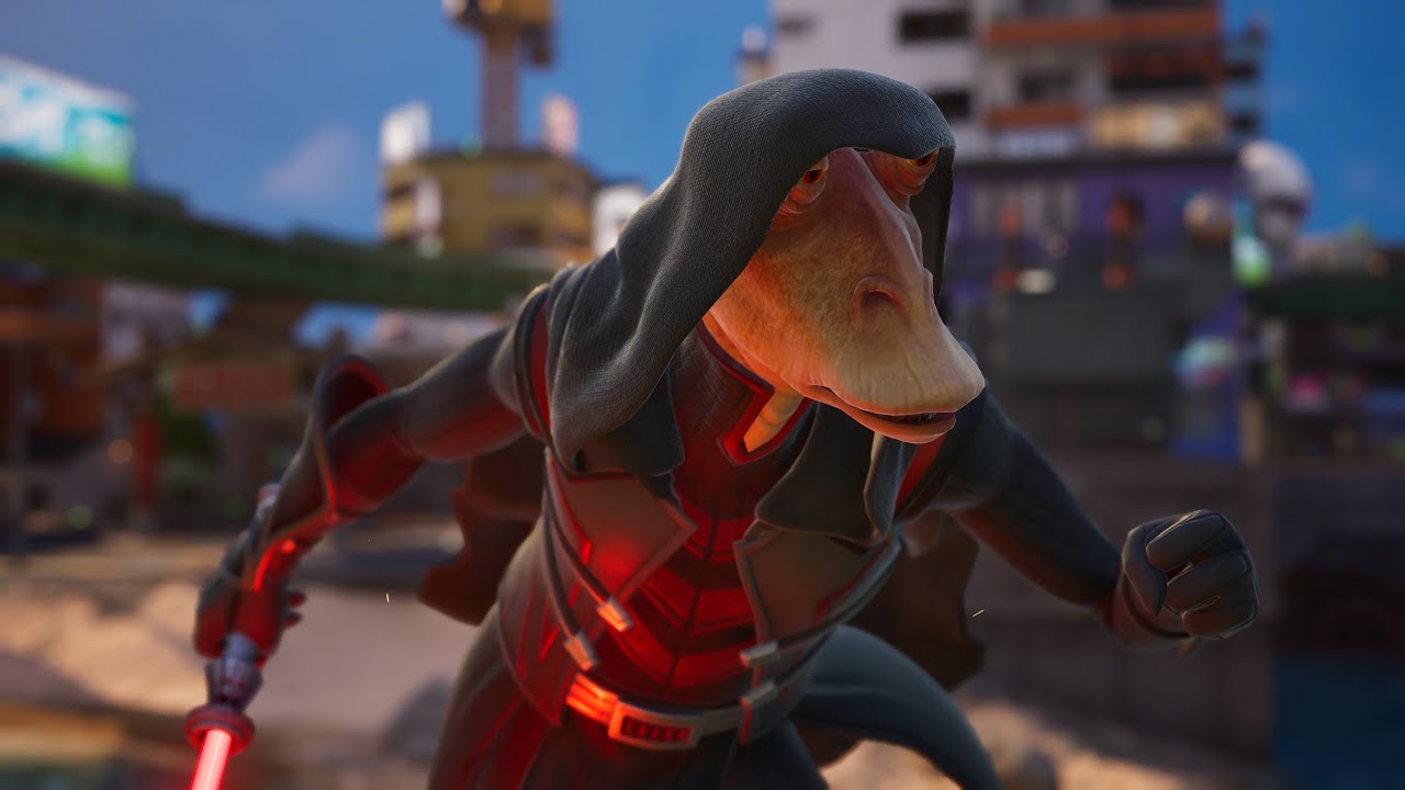 Darth Jar Jar | Fortnite CH6MS1 Showcase Gameplay - YouTube