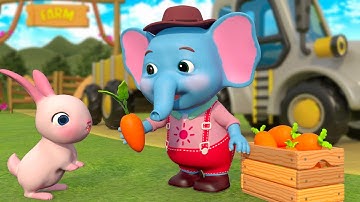 Lớn Lên Cháu Lái Máy Cày - Nhạc Thiếu Nhi Remix Sôi Động | Hoạt Hình Về Phương Tiện Giao Thông