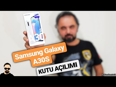 Samsung Galaxy A30S Kutu Açılımı İlk İzlenim