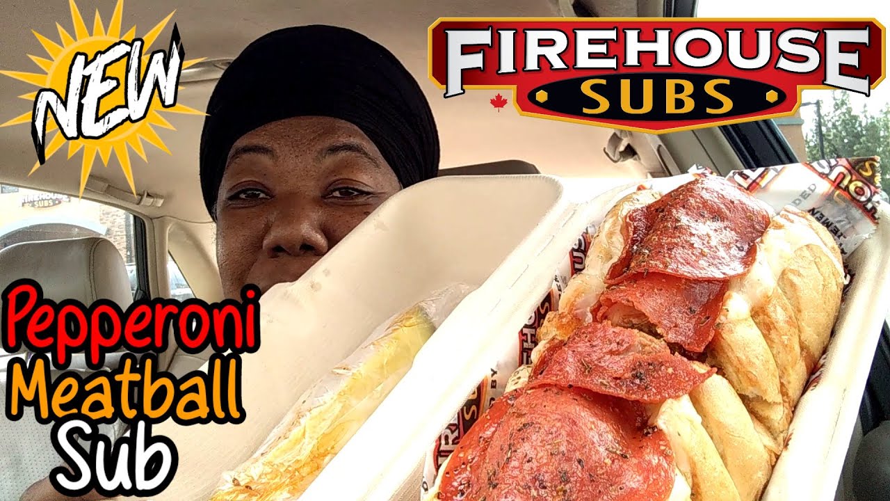 FIREHOUSE Subs New Pepperoni Meatball Sub Food Review YouTube firehouse-subs-new-pepperoni-meatball-sub-food-review-youtube