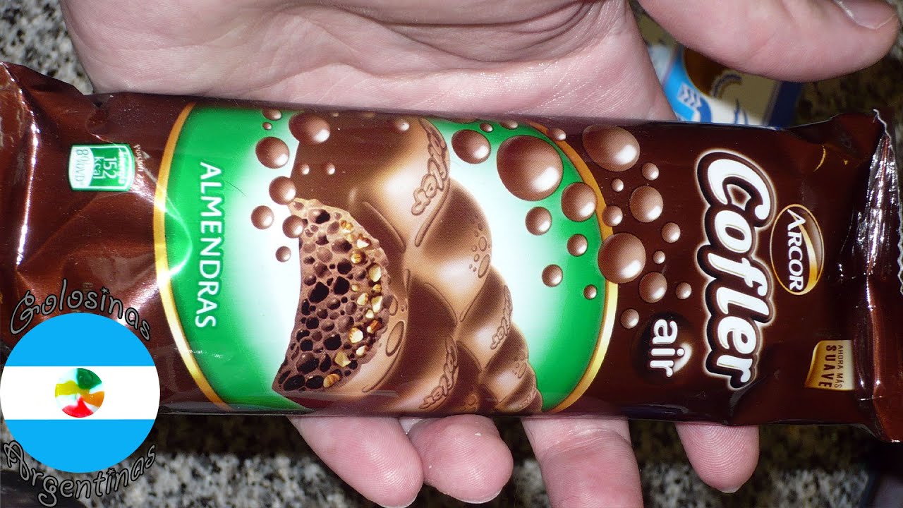 Cofler Air Almendras Chocolate Con Leche Aireado Arcor Aerated