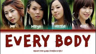 Brown Eyed Girls - Every Body Color Coded Lyrics