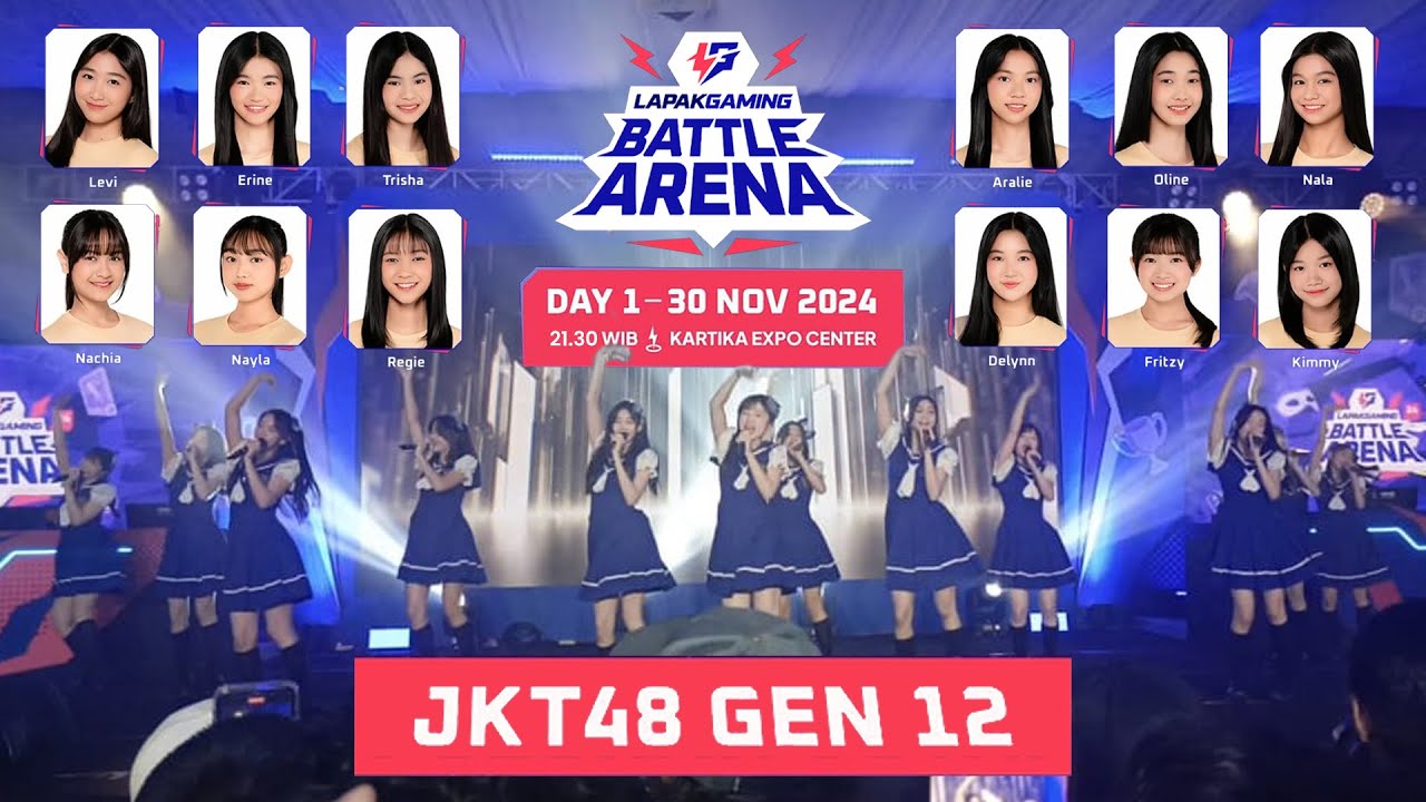 JKT48 Gen 12 Live @ LapakGaming Battle Arena 2024