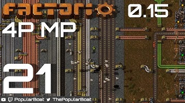 Factorio 0.15 - 4P MP - Part 21 - FLY MY PRETTIES!