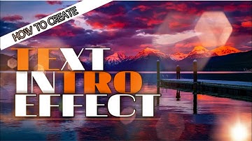 HOW TO CREATE A TEXT INTRO WITH VIDEO BACKGROUND ON KINEMASTER TUTORIAL