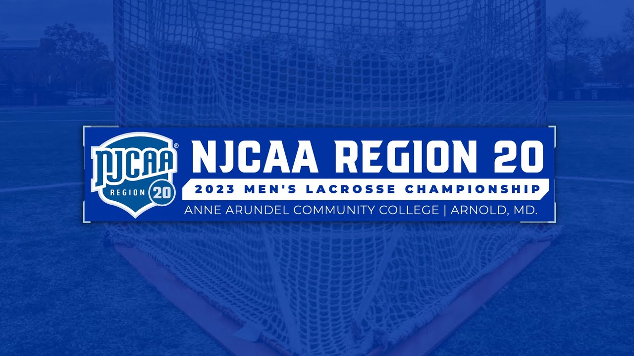 NJCAA Region 20 Men's Lacrosse Championship CCBC Essex vs Harford