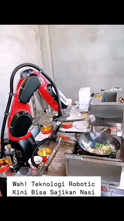 Ide Kreatif Robot Masak Nasi Goreng #shorts #viralvideo #trending