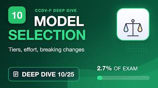 CCDV-F Deep Dive 10/25: Model Selection and Trade-offs (Domain 5, 2.7%) | Claude Certified Developer Guide