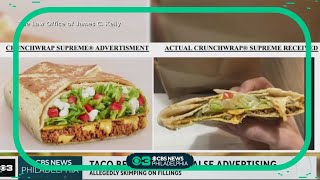 Taco Bell being sued over false advertisement