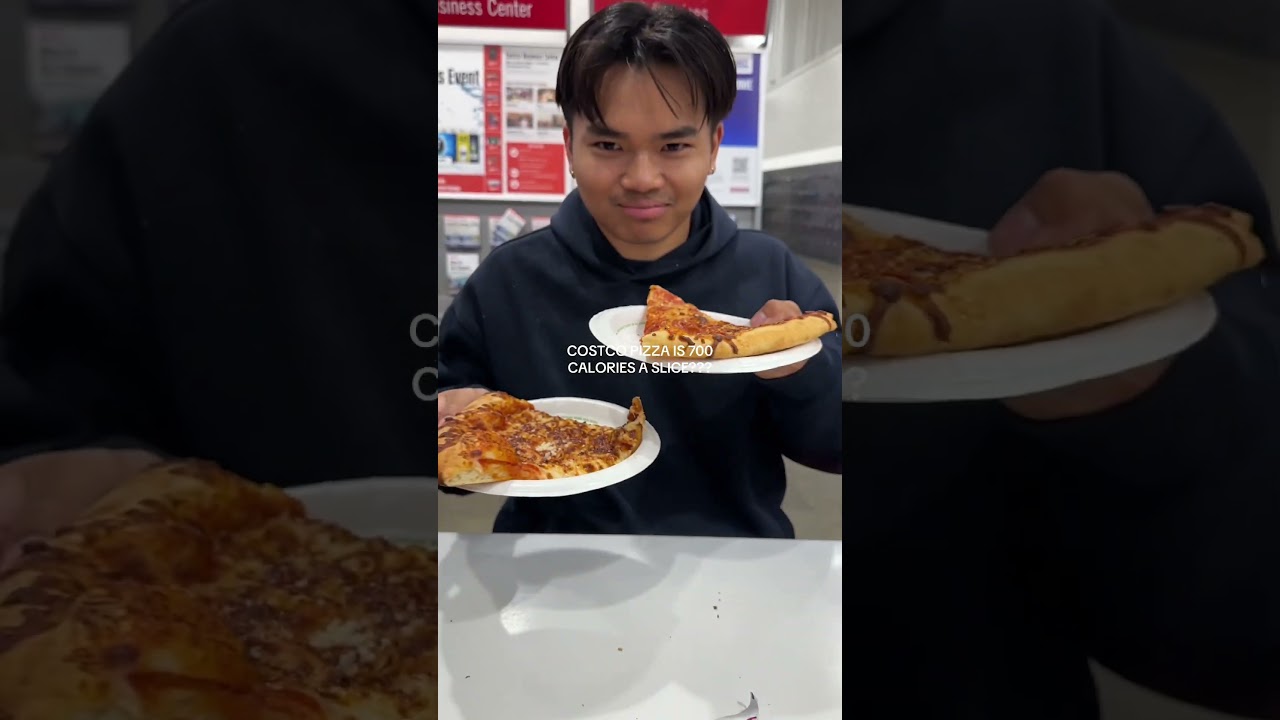 COSTCO PIZZA IS 700 CALORIES?? 