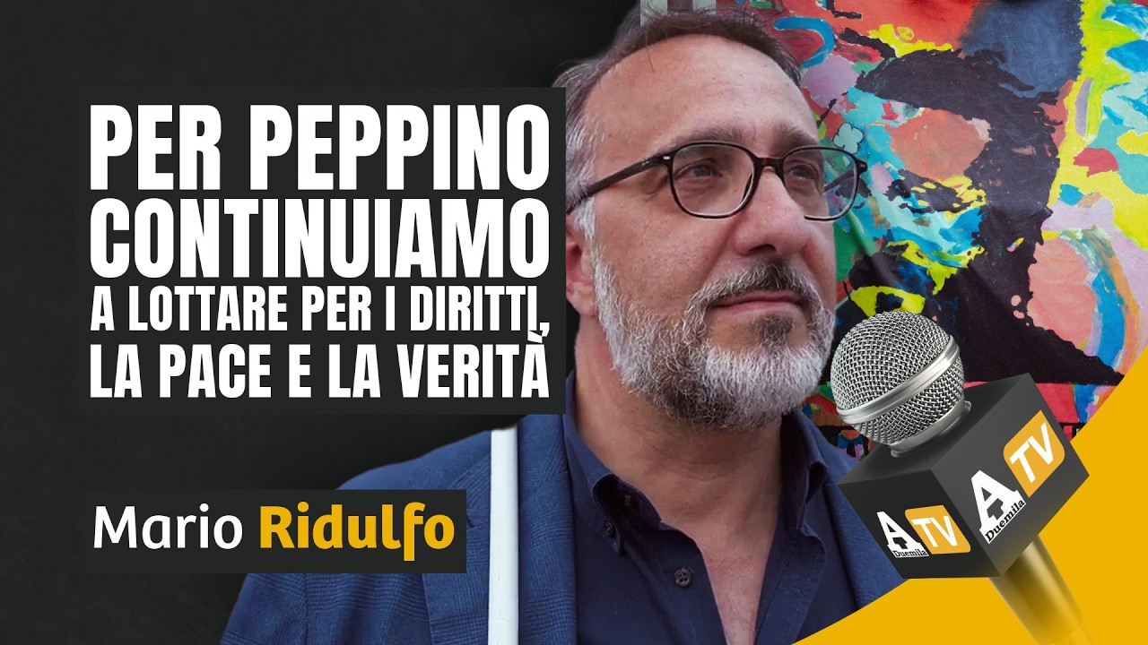 Ridulfo (CGIL): “Per Peppino continuiamo a lottare per i diritti, la pace e la verità”