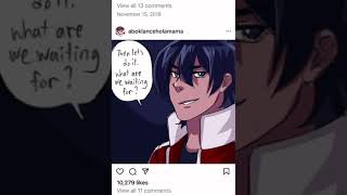 Klance OmegaVerse comic dub Part 2 +13| by @aboklanceholamama |