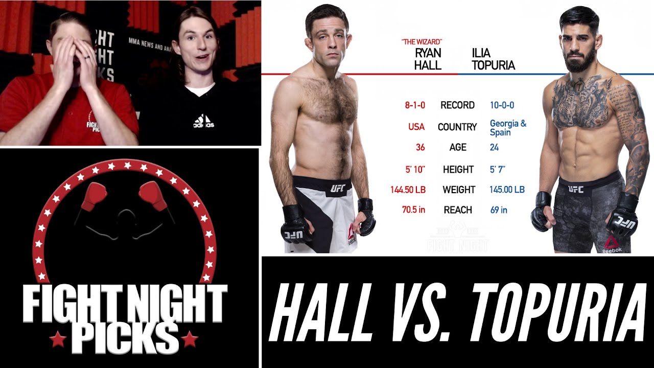 Ilia Topuria vs. Ryan Hall Odds, Predictions, Preview For UFC 264 ...