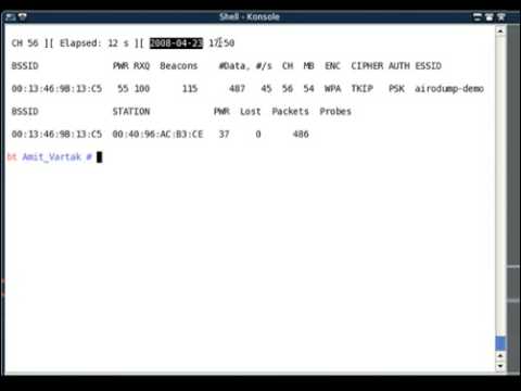 SecurityTube.Net : AirodumpNG Basics (Part I)