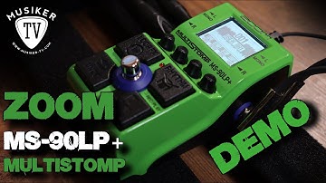 Zoom MS-90LP+ Multistomp - Demo