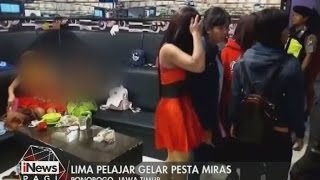 5 Pelajar SMP & SMA Tertangkap Sedang Pesta Miras Ditempat Karaoke - iNews Pagi 16/05