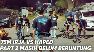 Kurangnya Persiapan Berakibat Fatal Irja Vs Haped Balap Onthel Surabaya