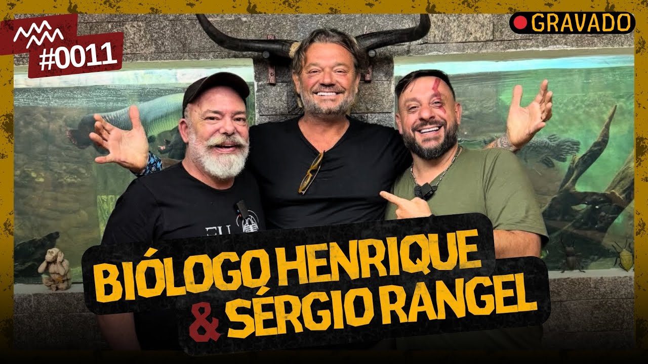 BIÓLOGO HENRIQUE E SERGIO RANGEL - RICHARD RECEBE 