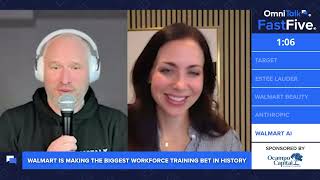 Walmart Wants to Train 2.1 Million Employees on AI | Fast Five Shorts