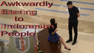 Melototin Orang Tanpa Alasan Staring At Indonesian People Very Awkward Prank Indoprank