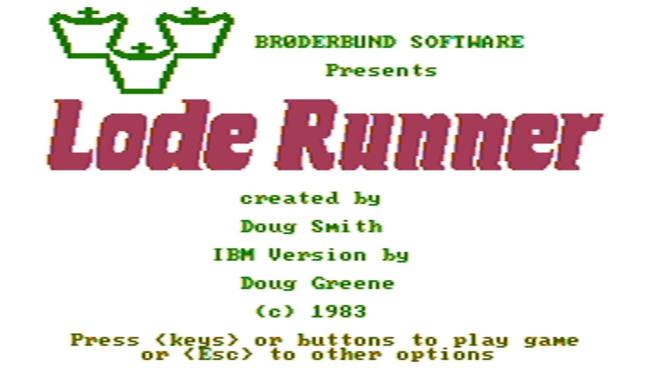 Lode Runner (IBM PC) (1983) - YouTube