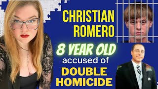 Christian Romero, 8 year old accused of Double Homicide⚠️