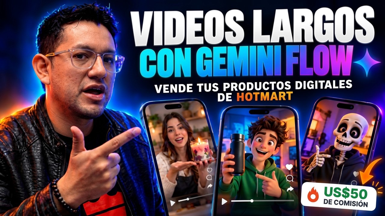 Crea Videos de mas de 30 Segundos que Venden con ChatGPT y Google Flow