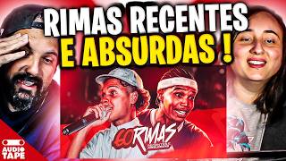 60 RIMAS INCRÍVEIS de 2026! 💢 - AUDIO TAPE REACT
