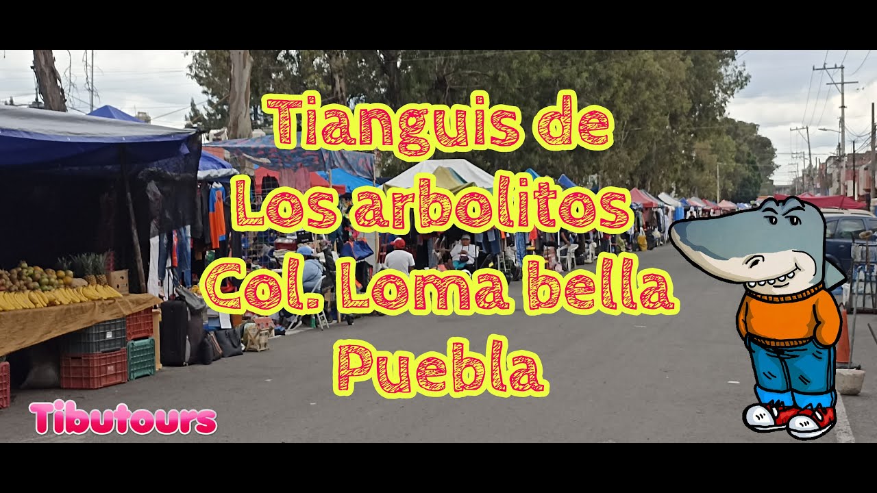 Tianguis: loma bella ( los arbolitos)  puebla TIBUTOURS🦈🛍️