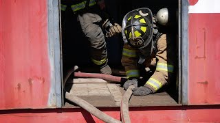 Blind Folded Hose Reorientation | Firefighter Safety and Survival Training