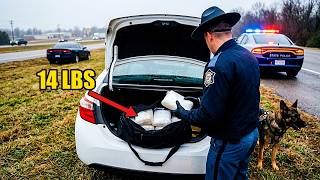 She Was Paid $1,000 to Drive — Trooper Finds 14 LBS of Meth in the Trunk | Drug Bust