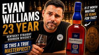 Evan Williams 23 year!  It’s old enough to drink itself.  But is is good?