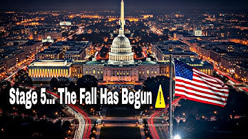 The 7-Stage Collapse Pattern in 60 Seconds: How Every Empire Fell — and Why the U.S. Is Next ⚠️