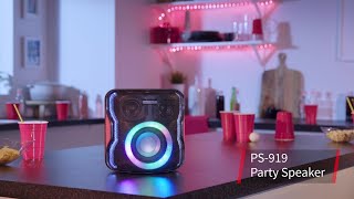 Sharp PS 919 Party Speaker - YouTube