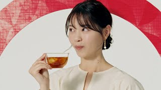 Asahi 和紅茶 CM 「日本の紅茶、驚きます。」篇 15秒